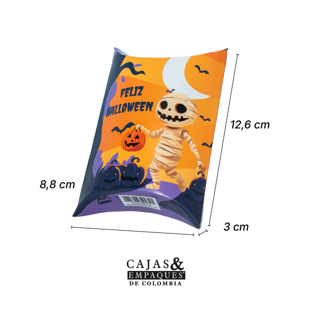 Caja ecológica tipo cojín 12.2x8.8x3 cm Momia
