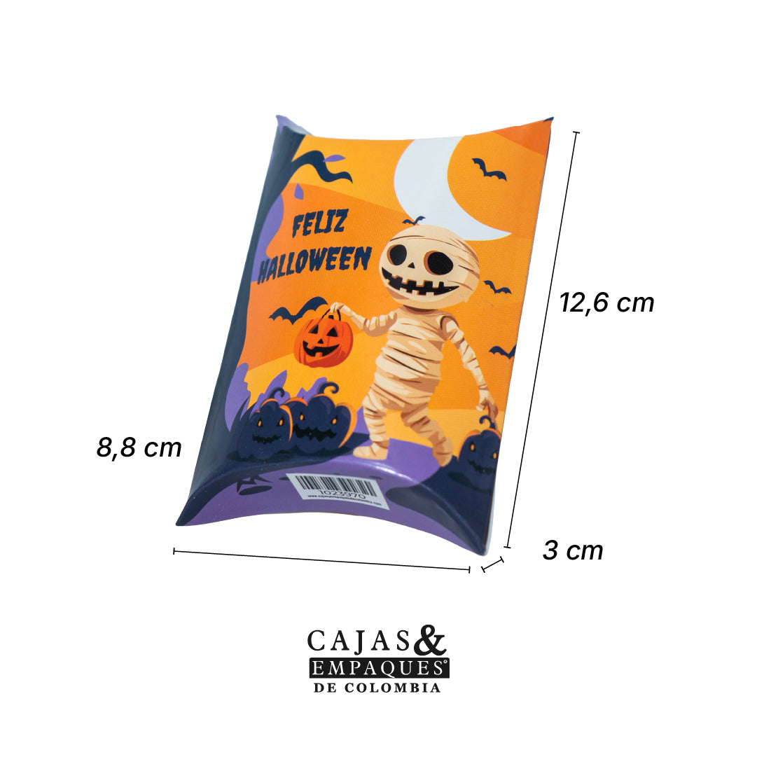 Caja ecológica tipo cojín 12.2x8.8x3 cm Momia