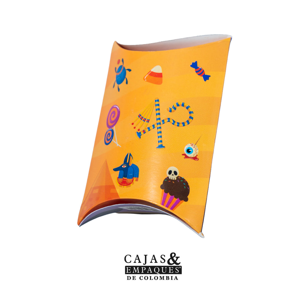 Caja ecológica tipo cojín 12.2x8.8x3 cm Momia