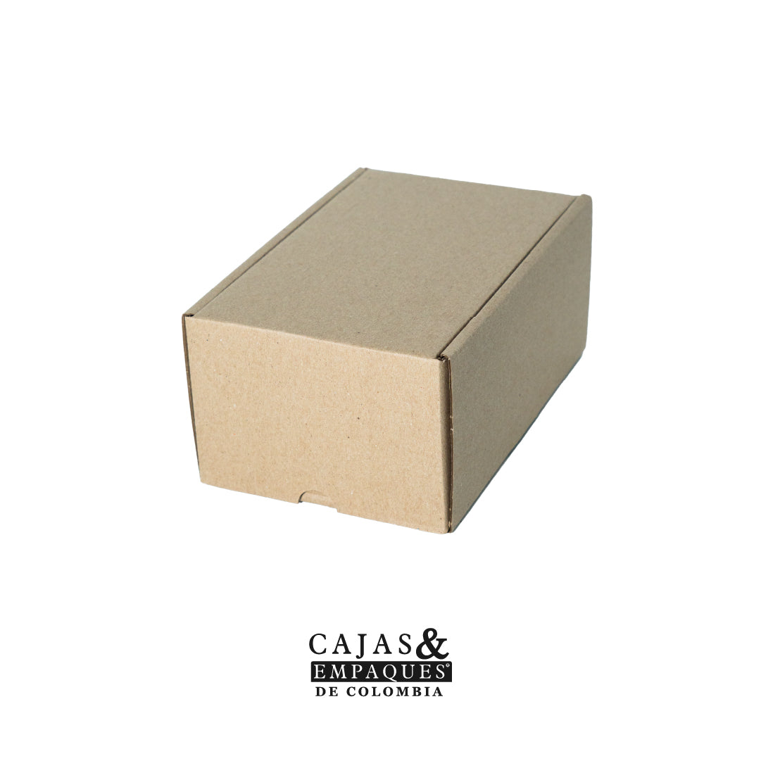 Caja ecológica plegadiza 13x19.6x9 cm micro-corrugado