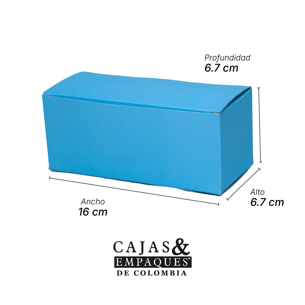 Eco-friendly box with black glossy 10x10x4 cm slip lid