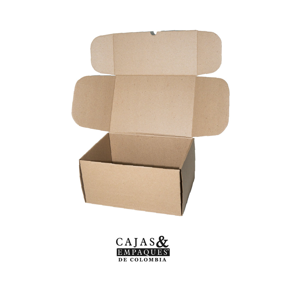 Caja plegadiza micro-corrugado 26.5x17.8x13 cm