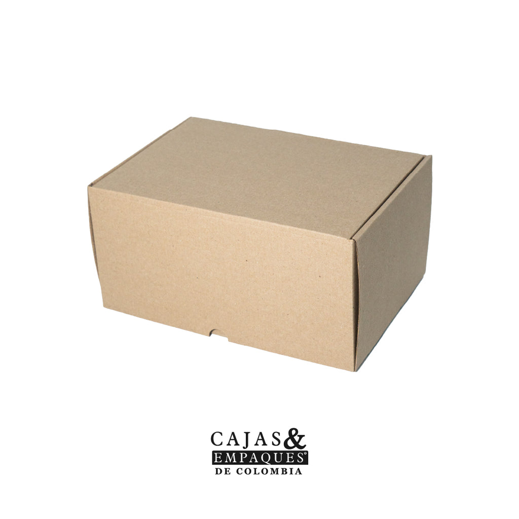 Caja plegadiza micro-corrugado 26.5x17.8x13 cm