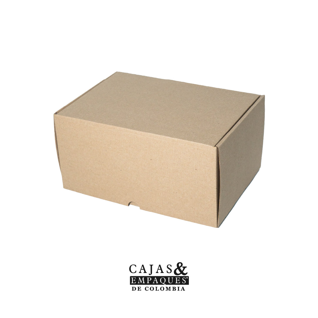 Caja plegadiza micro-corrugado 26.5x17.8x13 cm