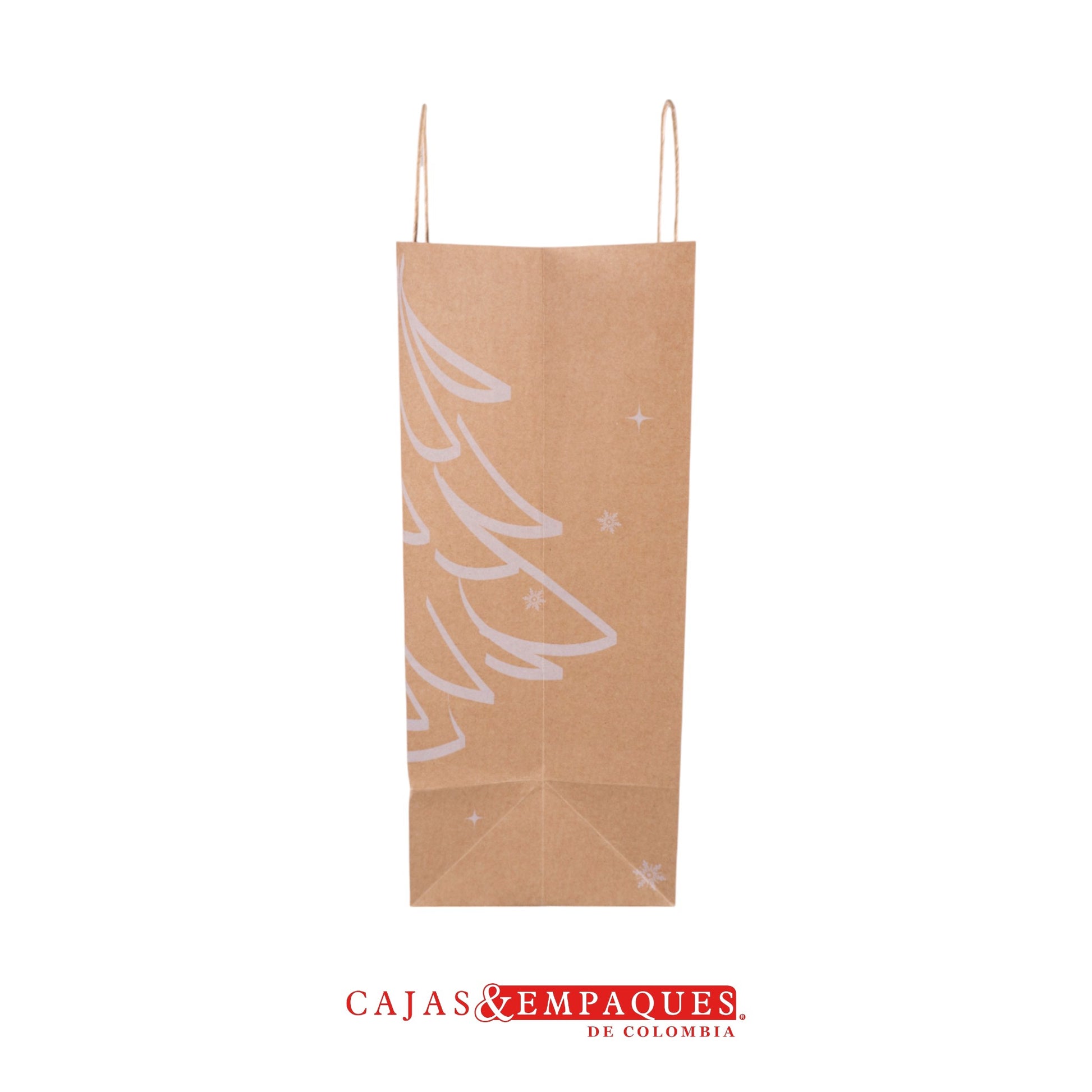 Bolsa ecológica 16.3X10.3X22.6cm navidad árbol Cajas y Empaques de Colombia