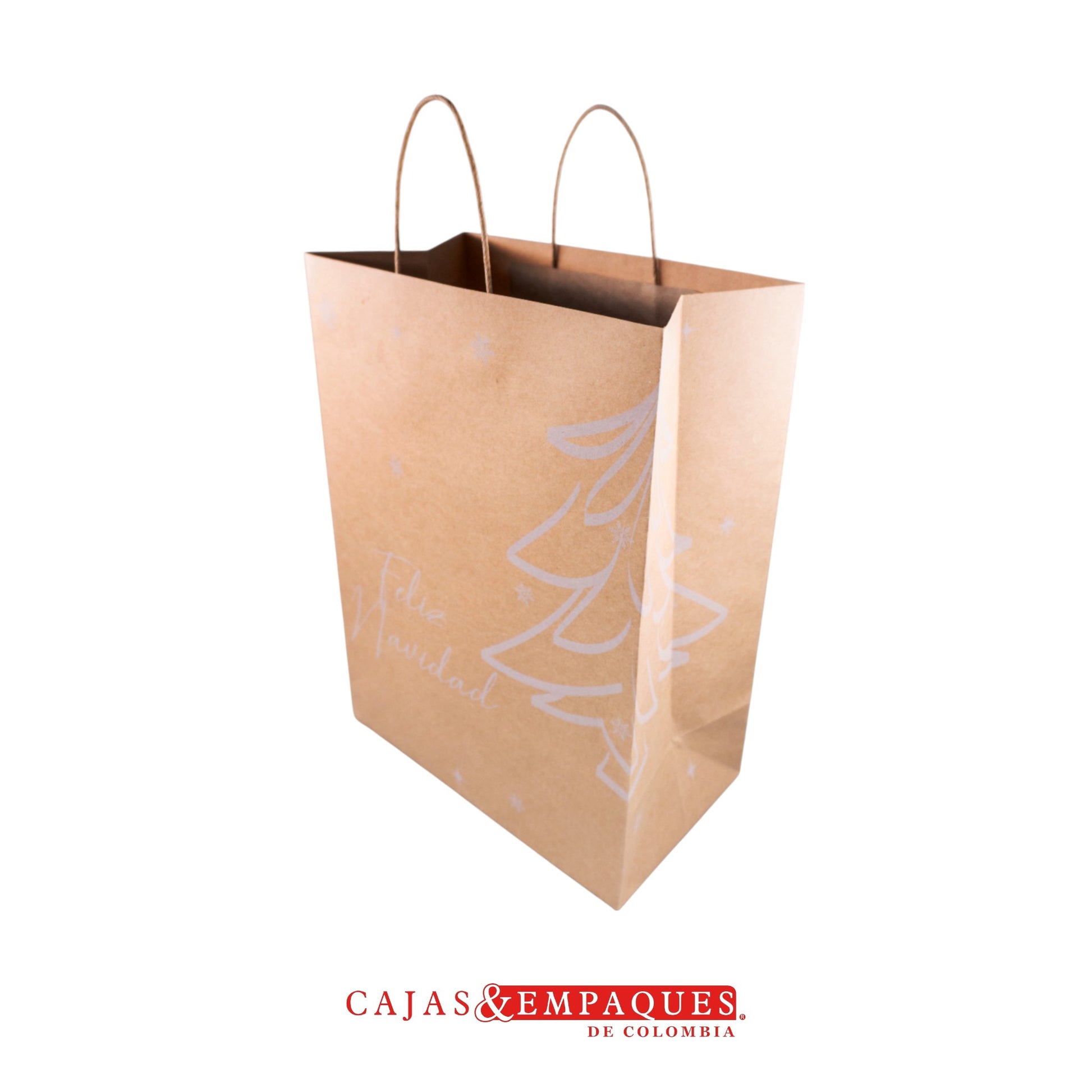 Bolsa ecológica 16.3X10.3X22.6cm navidad árbol Cajas y Empaques de Colombia