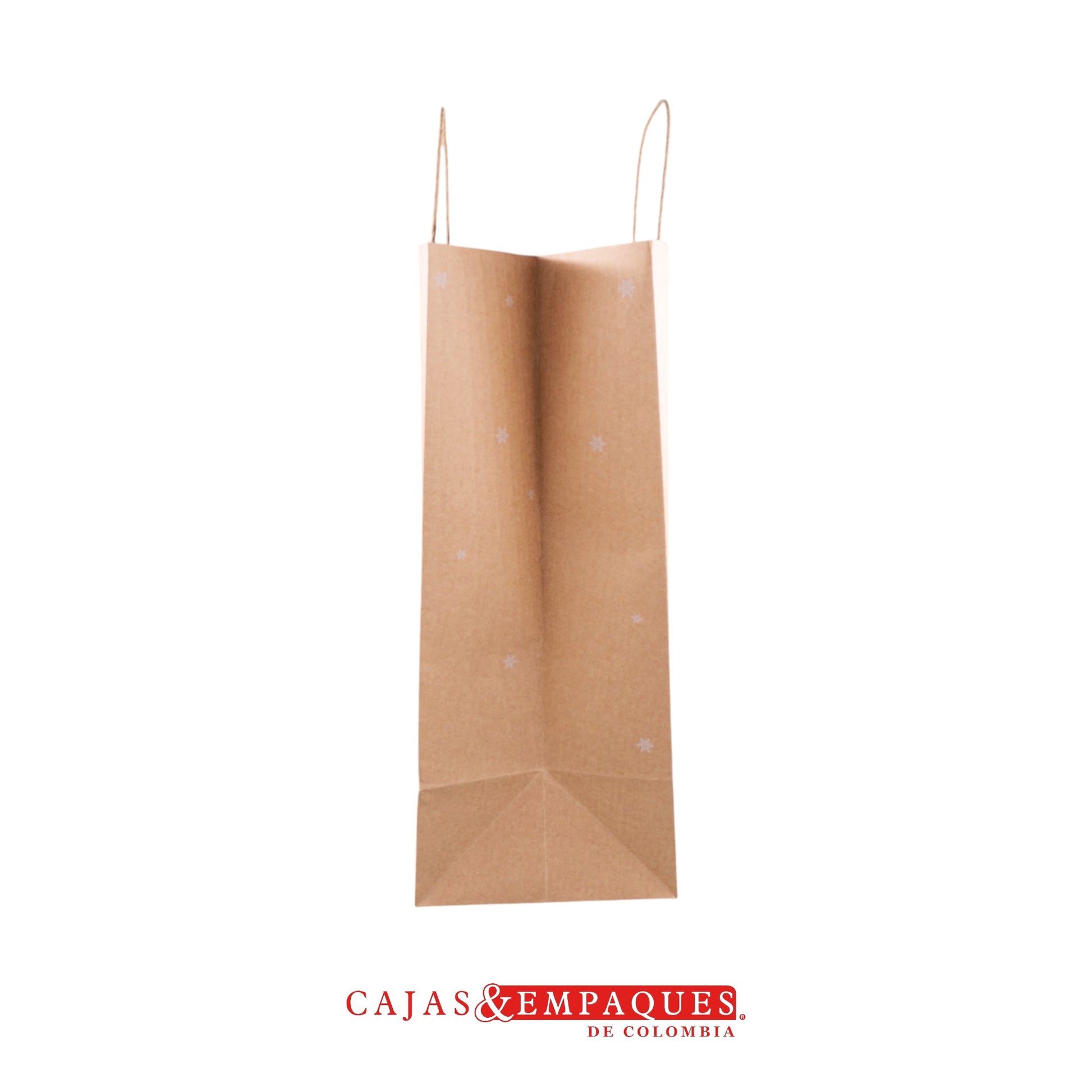 Bolsa ecológica 16.3X10.3X22.6cm navidad bolitas Cajas y Empaques de Colombia