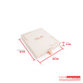 Caja ecológica base y funda 20x18x3 cm crema feliz día Cajas y Empaques de Colombia