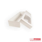 Caja ecológica tapa y base con ventana 40x12x7 cm crema Cajas y Empaques de Colombia