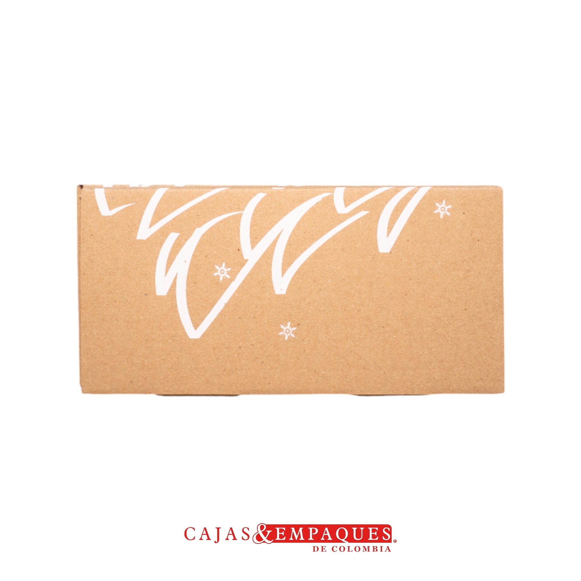 Caja ecológica plegadiza 18.5x18.5x9cm navidad árbol Cajas y Empaques de Colombia