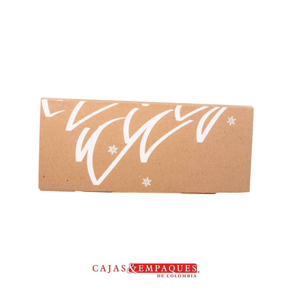 Caja ecológica plegadiza 22x23x9cm navidad árbol Cajas y Empaques de Colombia