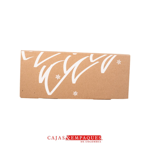 Caja ecológica plegadiza 22x23x9cm navidad árbol Cajas y Empaques de Colombia