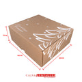 Caja ecológica plegadiza 30x26x11cm navidad árbol Cajas y Empaques de Colombia