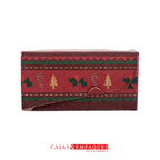 Caja ecológica plegadiza 10x10x5cm navidad con estampado Cajas y Empaques de Colombia