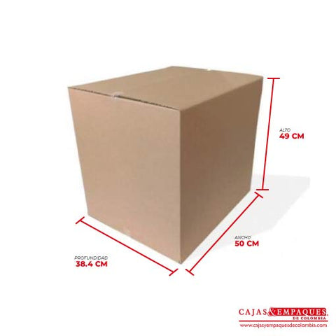 Caja ecológica de embalaje 50x38.4x49 cm Cajas y Empaques de Colombia