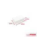 Caja ecológica base y funda 15.5x8.5x4 cm blanco Cajas y Empaques de Colombia
