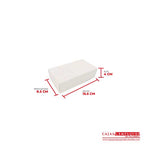 Caja ecológica base y funda 15.5x8.5x4 cm crema Cajas y Empaques de Colombia