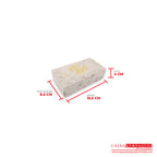 Caja ecológica base y funda 15.5x8.5x4 cm crema feliz día Cajas y Empaques de Colombia
