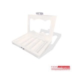 Caja ecológica solapa con ventana 29x20x2.5 cm crema Cajas y Empaques de Colombia