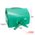 Caja ecológica plegadiza para mug verde 12,2x8,5x8,6 cm Cajas y Empaques de Colombia