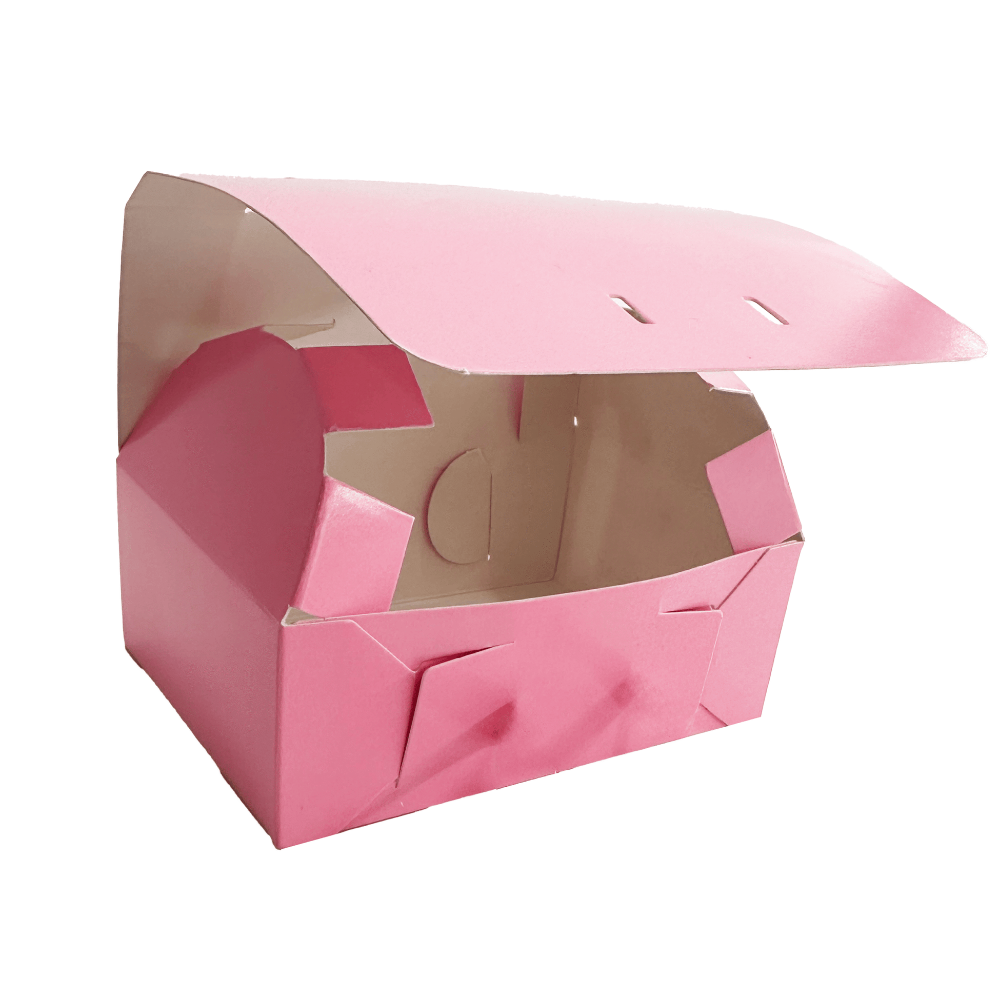 Caja ecológica plegadiza para mug rosada 12,2x8,5x8,6 cm Cajas y Empaques de Colombia