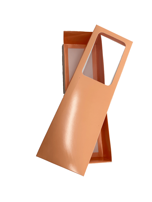 Caja ecológica tapa y base en acetato 40x12x7 cm salmon Cajas y Empaques de Colombia