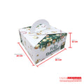 Caja ecológica plegadiza 20x20x10 cm navidad Cajas y Empaques de Colombia