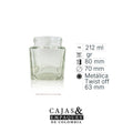 Envase de vidrio 4352 - 212 ml