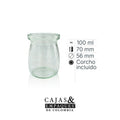 Envase de vidrio pudín - 100 ml