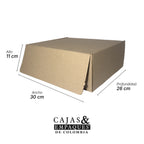 Caja ecológica plegadiza 30x26x11 cm micro-corrugado E-commerce