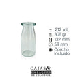 Envase de vidrio pudín - 200 ml alto