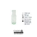 Envase de vidrio 4178 - 250 cc