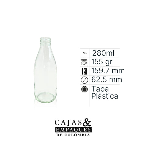 Envase de vidrio 4422 - 280 ml