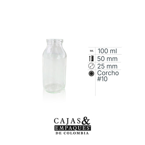 Envase de vidrio 0921 - 100 cc