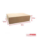 Caja ecológica plegadiza 35x26x10 cm micro-corrugado Cajas y Empaques de Colombia