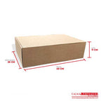 Caja ecológica plegadiza 40x26x11 cm micro-corrugada Cajas y Empaques de Colombia