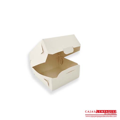 Caja ecológica plegadiza 10x10.5x5 cm crema Cajas y Empaques de Colombia