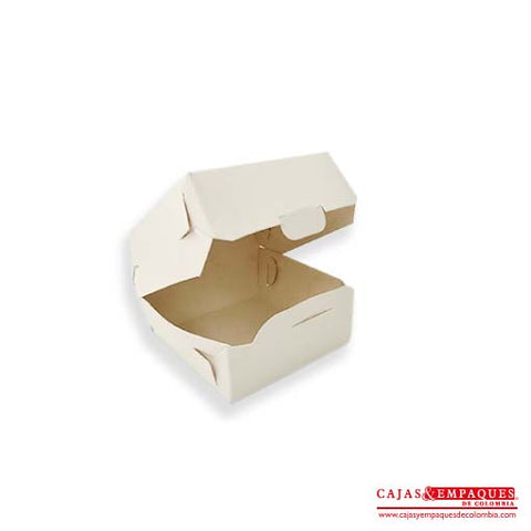 Caja ecológica plegadiza 10x10.5x5 cm crema Cajas y Empaques de Colombia