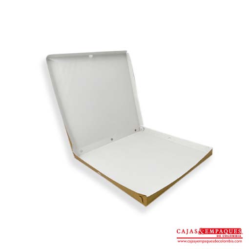 Caja ecológica plegadiza 40x40x3 cm café Cajas y Empaques de Colombia
