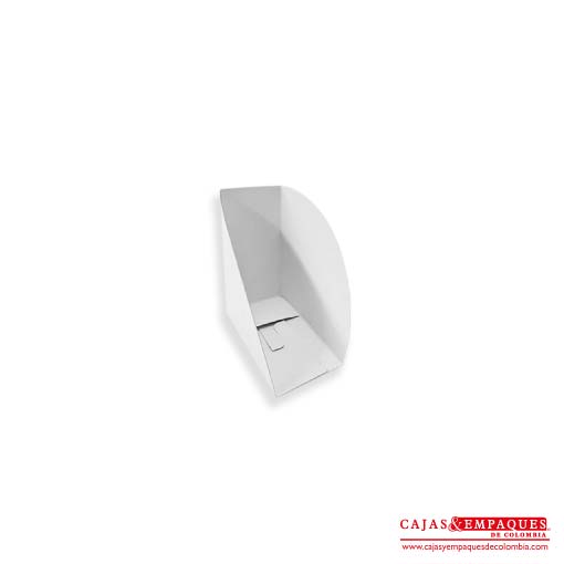 Porta Hamburguesa 9x5x5 cm blanco Cajas y Empaques de Colombia