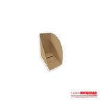 Porta Hamburguesa 9x5x5 cm café Cajas y Empaques de Colombia
