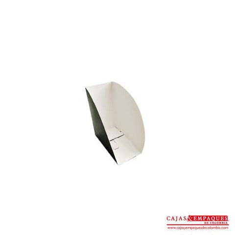 Porta Hamburguesa 9x5x5 cm negro Cajas y Empaques de Colombia