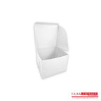 Caja ecológica plegadiza 16x16x12 cm blanco Cajas y Empaques de Colombia