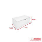Caja plegadiza 16x8.5x6.5 cm blanco Cajas y Empaques de Colombia