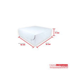 Caja ecológica plegadiza 19x16x7 cm blanco Cajas y Empaques de Colombia
