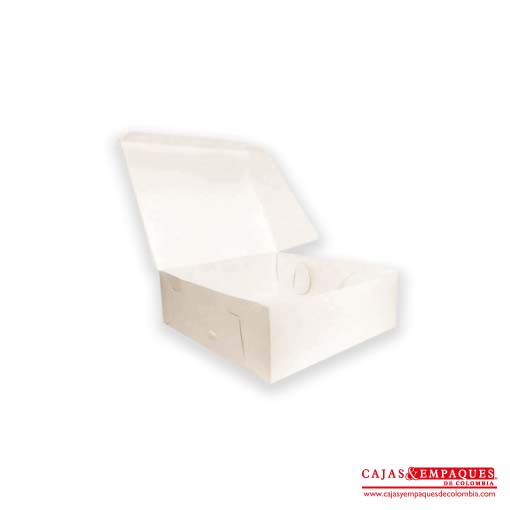 Caja ecológica plegadiza 19x16x7 cm crema Cajas y Empaques de Colombia