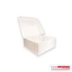 Caja ecológica plegadiza 20x20x10 cm crema Cajas y Empaques de Colombia