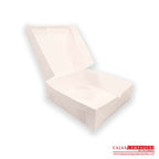 Caja ecológica plegadiza 24x24x7 cm crema Cajas y Empaques de Colombia