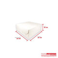 Caja ecológica plegadiza 25x24x9 cm crema Cajas y Empaques de Colombia