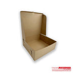Caja ecológica plegadiza 25x24x9 cm café Cajas y Empaques de Colombia